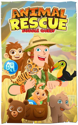 Animal Rescue Bubble Quest screenshot 2