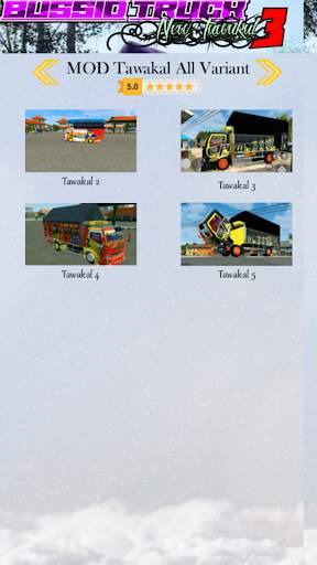 Download Mod Bussid New Tawakal 3 screenshot 3