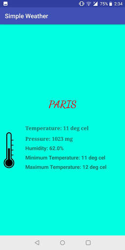 Simple Weather App screenshot 3