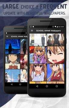 SCHOOL ANIME Wallpapers screenshot 4