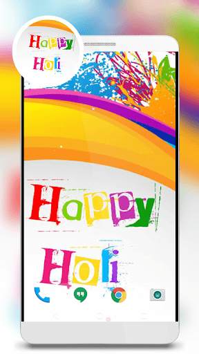 Colors in water - Holi Live wallpaper screenshot 3