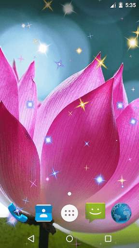 Lotus Live Wallpaper screenshot 6