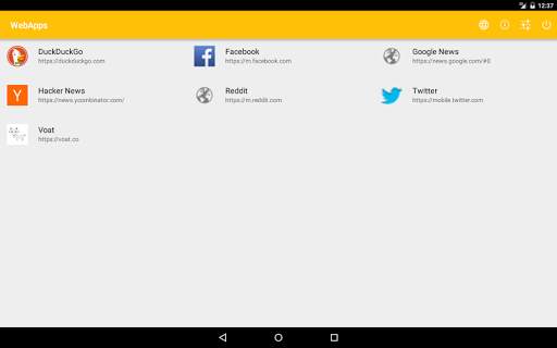 WebApps Sandboxed Browser screenshot 7