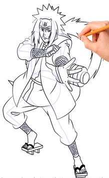 How To Draw Naruto  step by Step screenshot 4