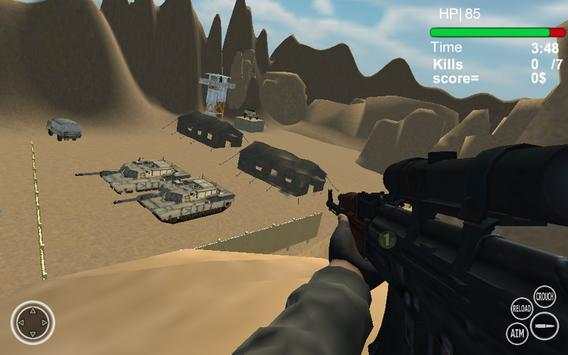Mountain Sniper Commando Shooting - FPS 3D War screenshot 10