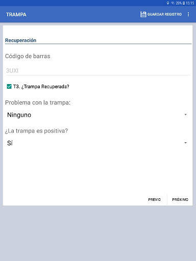 Vigilancia de Vectores de Epi Info™ screenshot 9