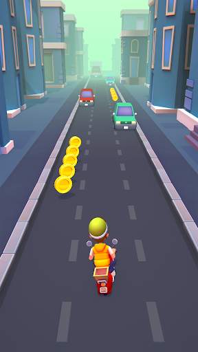 Paper Boy Race — 3D-Run-Spiele screenshot 1