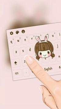Kawaii Keyboard For Girls screenshot 2