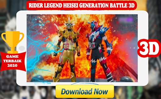 Rider Legend Ex Aid Vs Build Generation Battle 3D screenshot 1