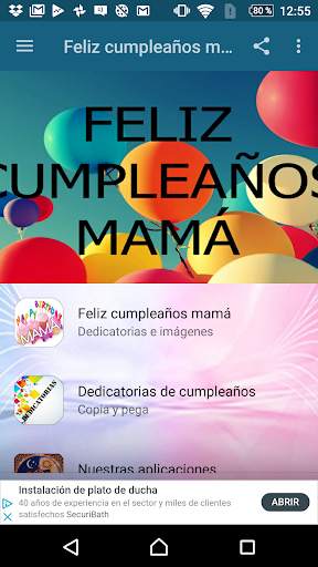 MAMÁ ERES ÚNICA, TE DESEO UN GRAN CUMPLEÑOS screenshot 1