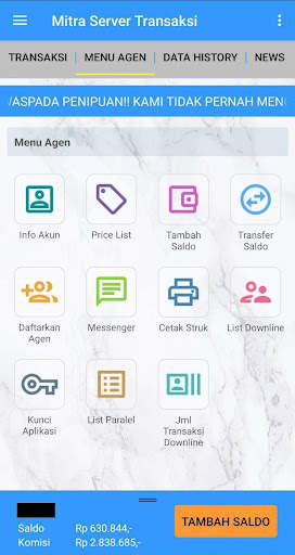 Mitra Server Transaksi screenshot 3