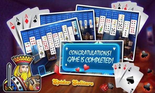 Spider Solitare Blitz-Classic screenshot 5