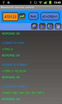 Bluetooth remote control screenshot 4