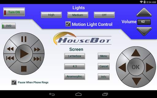 HouseBot Remote 4 تصوير الشاشة