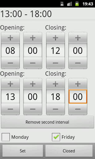 My Old Opening Hours screenshot 5