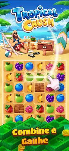 Tropical Crush by GAMEE screenshot 1