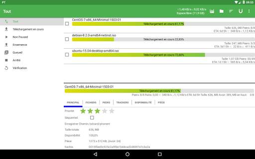 PTorrent Pro - torrent application screenshot 10