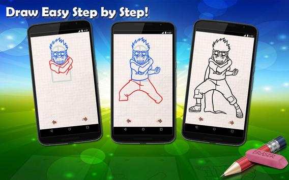 Drawing Lessons Naruto screenshot 1