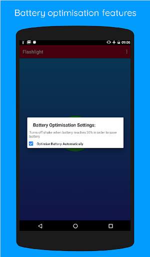 Flashlight (with Shake) screenshot 4