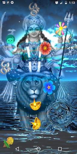 Magic Blessing - Maa Durga Live Wallpaper screenshot 4