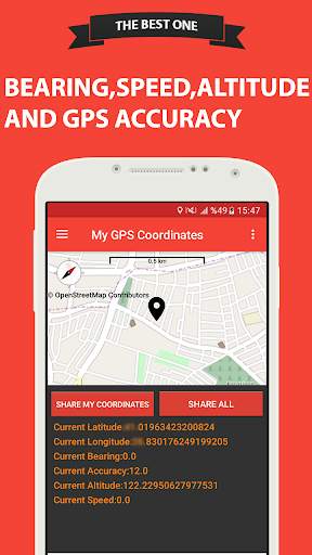 My GPS Coordinates screenshot 3