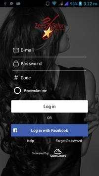 Zee's Salon Team App screenshot 2