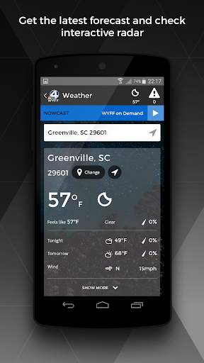 WYFF News 4 and weather screenshot 3