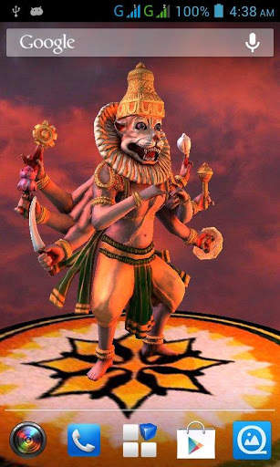 3D Narasimha Live Wallpaper screenshot 1