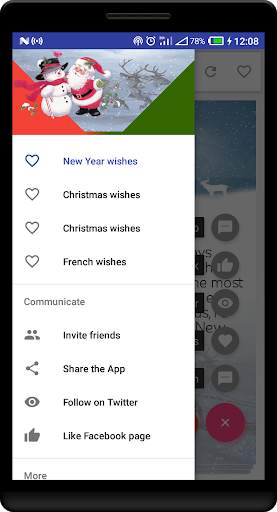 Valentines New Year and Christmas Love SMS screenshot 2