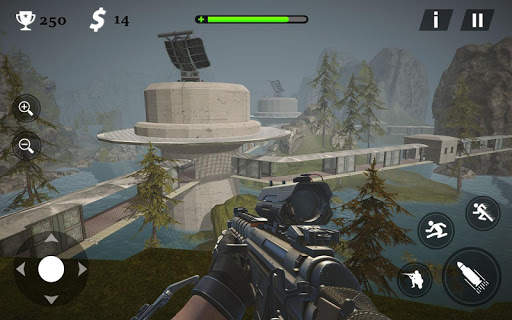 Sniper Man - Superhero War FPS Shooter screenshot 2