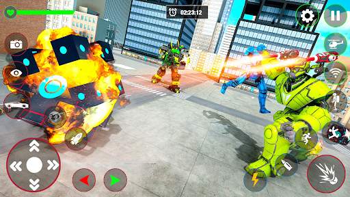Red Ball Robot Car: Robot Game screenshot 3