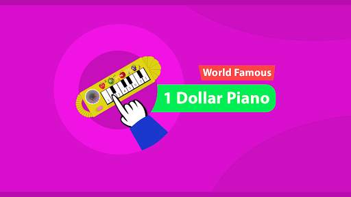1 Dollar Piano - Toy Piano screenshot 2