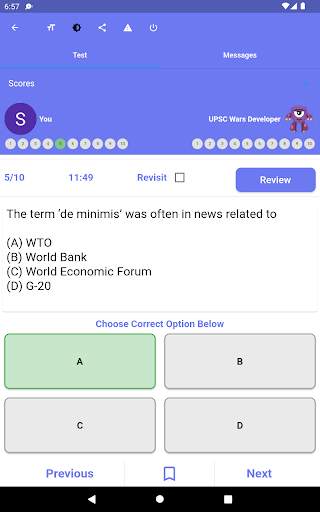 UpscWars:Upsc Prelims,McqGames screenshot 11