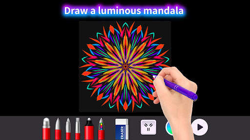 Doodle Master - Glow Art screenshot 5