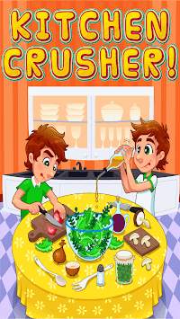 Kitchen Crusher Game screenshot 1