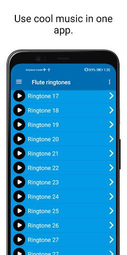Flute Ringtones app screenshot 2