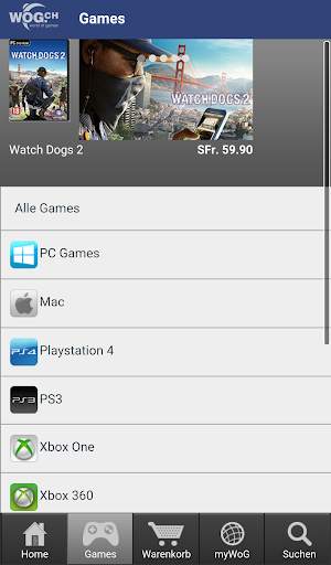 WoG.ch Game Shop screenshot 2