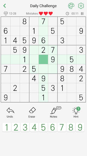 Sudoku: Crossword Puzzle Games screenshot 1