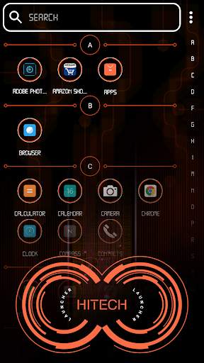 Hi Tech Launcher screenshot 4
