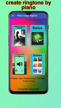 RINGTONES :  CREATE BY PIANO 1 تصوير الشاشة