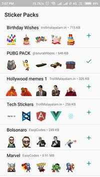 1000  Whatsapp Stickers screenshot 1