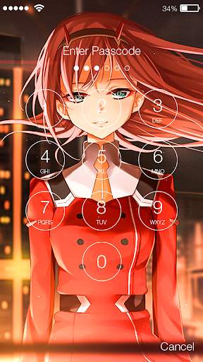 Darling In The Wallpapers Cute Girl Zero Screen screenshot 2