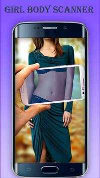 Girl Cloth Body Scanner Naked Sexy Girl Prank App! screenshot 4