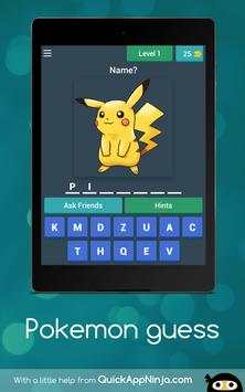 Pokemon Guess screenshot 8