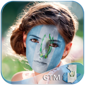 Guatemala Flag Face Paint - Auto Alignment Editor icon