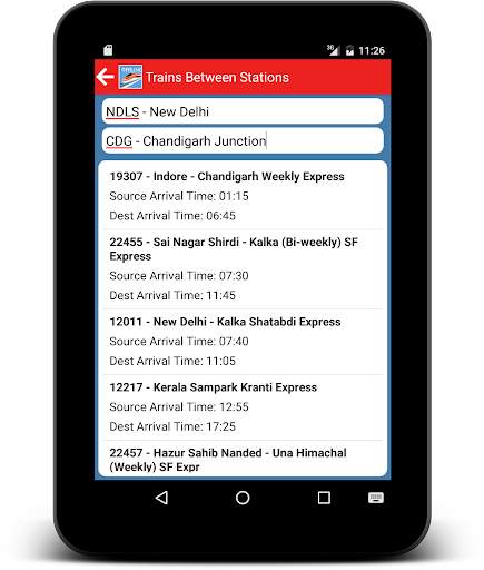 Indian Rail Offline Time Table screenshot 11