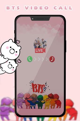 BTS Call You - BTS Video Call For ARMY screenshot 1