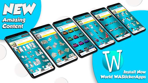 Wolrd Stickers For WA screenshot 1