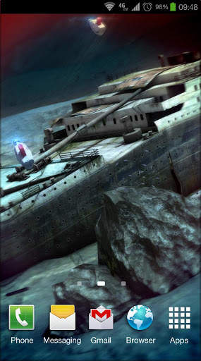 Titanic 3D Free live wallpaper screenshot 1
