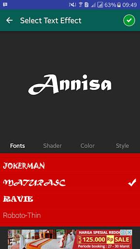 Doodle Name Art Maker screenshot 4